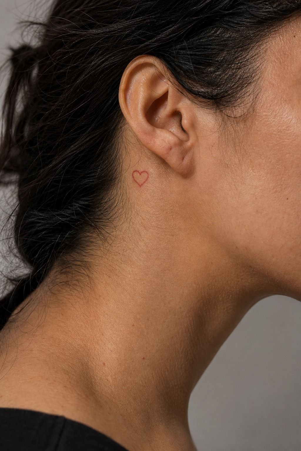 Why Does a Red Ink Heart Work Behind the Ear?