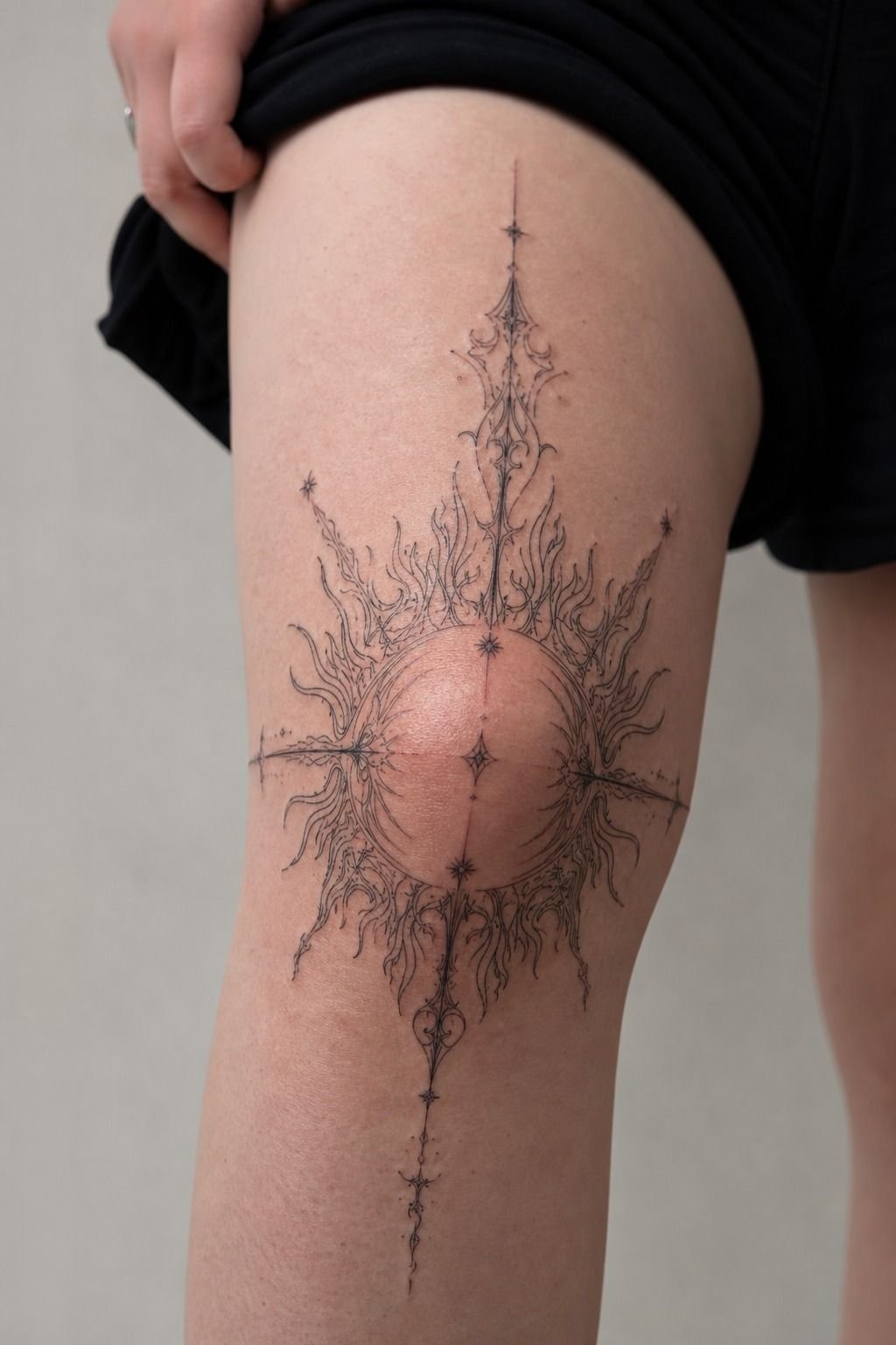 Budget for the sessions a kneecap piece needs