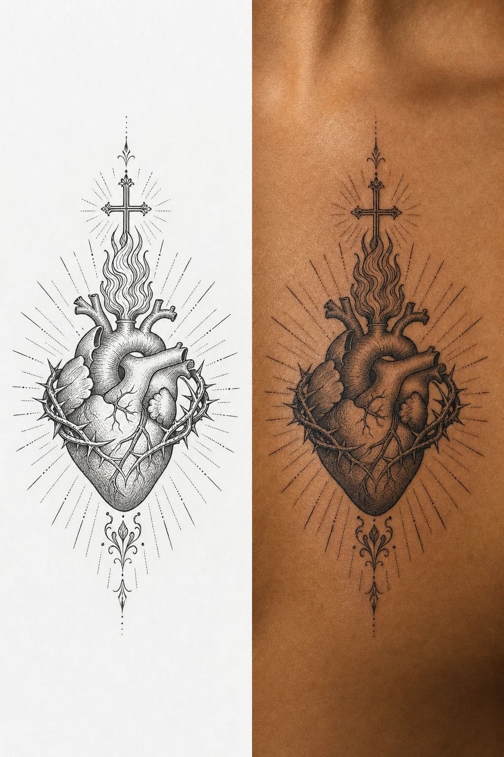 The Sacred Heart Chest Framework