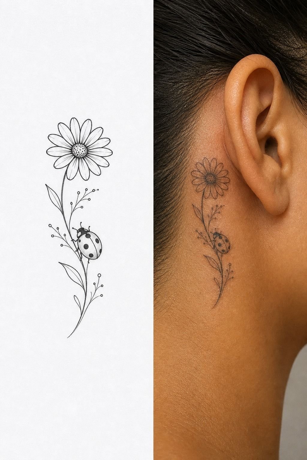 Pair a Sweet Ladybug With a Daisy