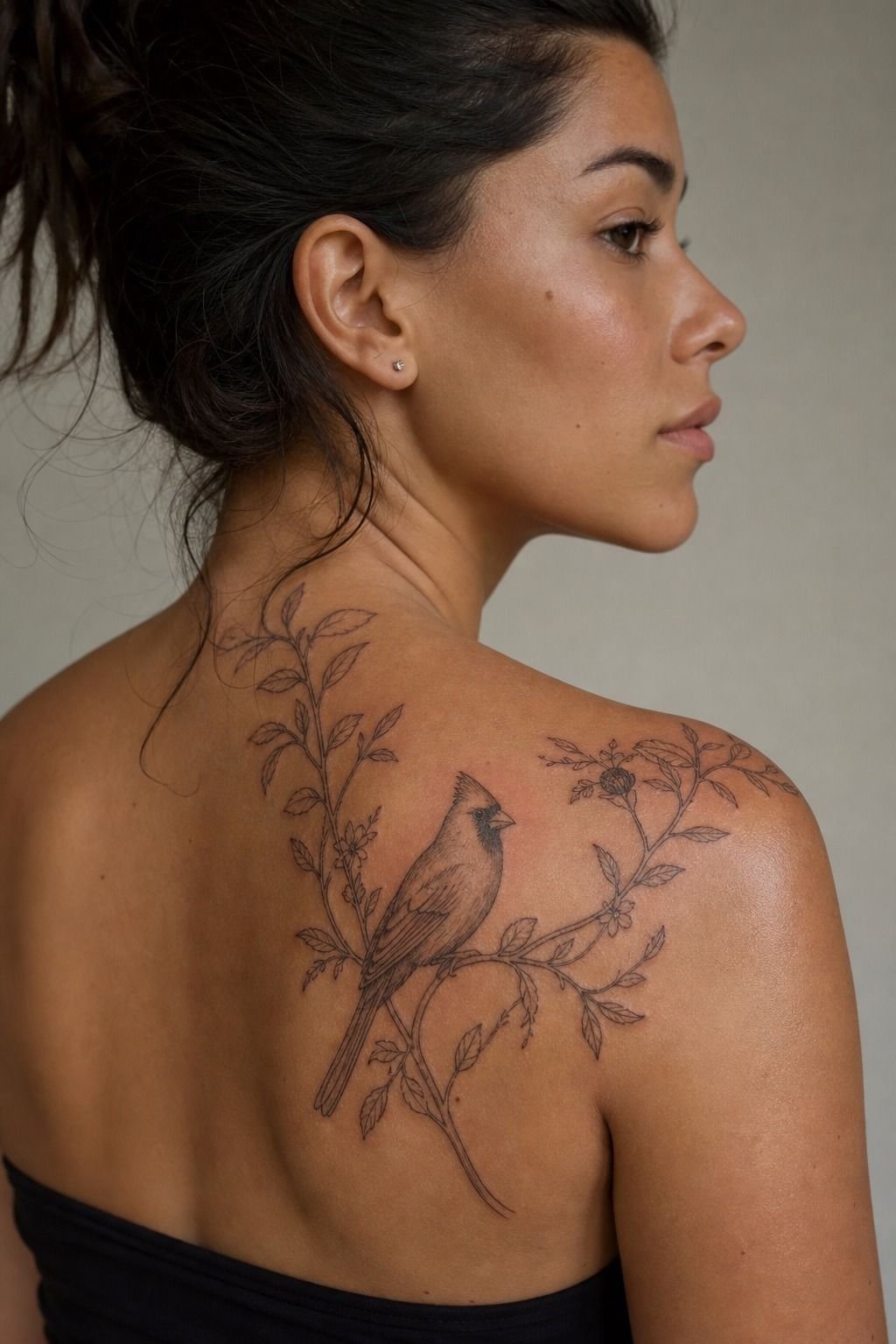 I Checked How The Cardinal Tattoo Reads Small