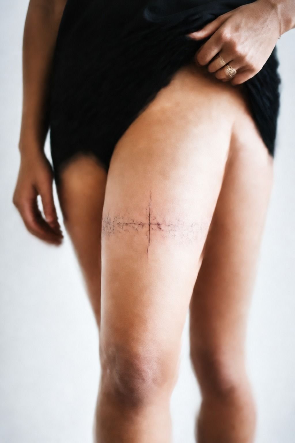 Angel Number Tattoo Outline Stencil