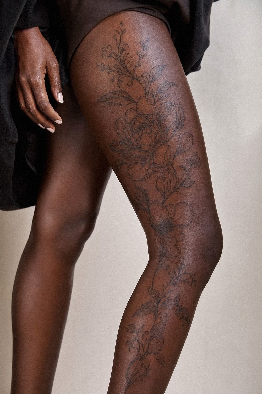 Let Above-Knee Florals Drop Into the Upper Calf