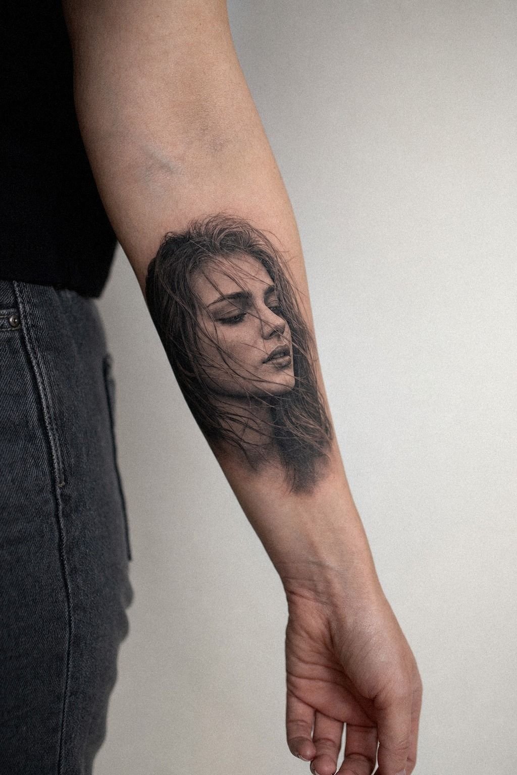 Start With a Hyper Realism Portrait on the Forearm