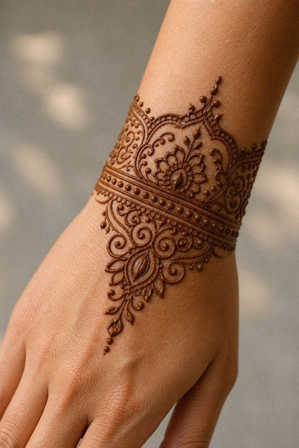 Should a Wrist Bracelet Sit on the Crease?