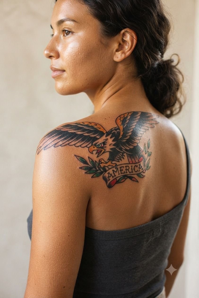 The Placement I Picked for My Traditional Eagle