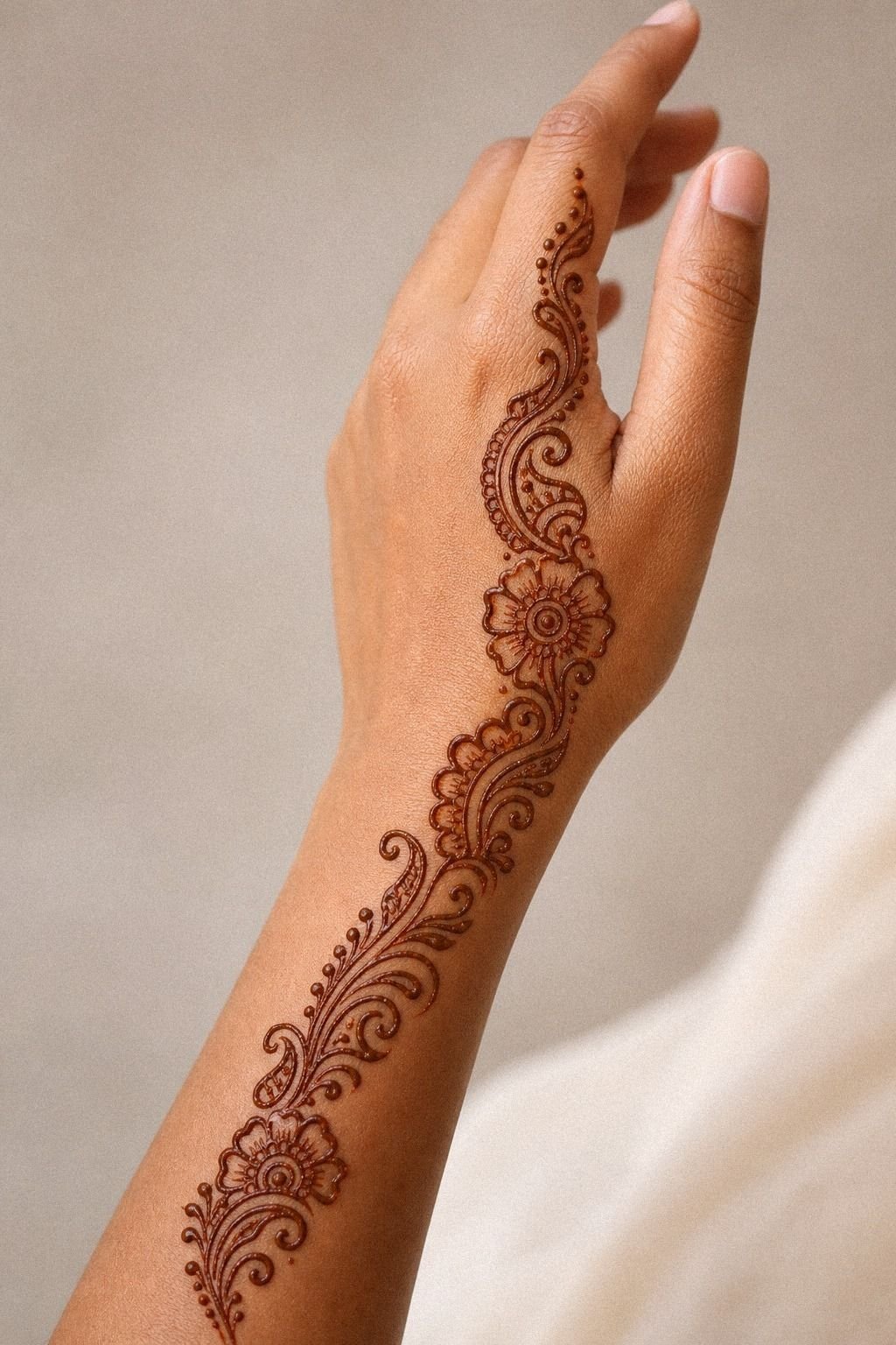 Pull an Arabic Side Trail Off-Center