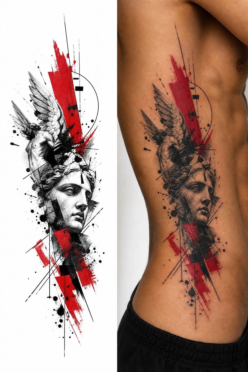 Book a Trash Polka Tattoo Artist With Healed Proof