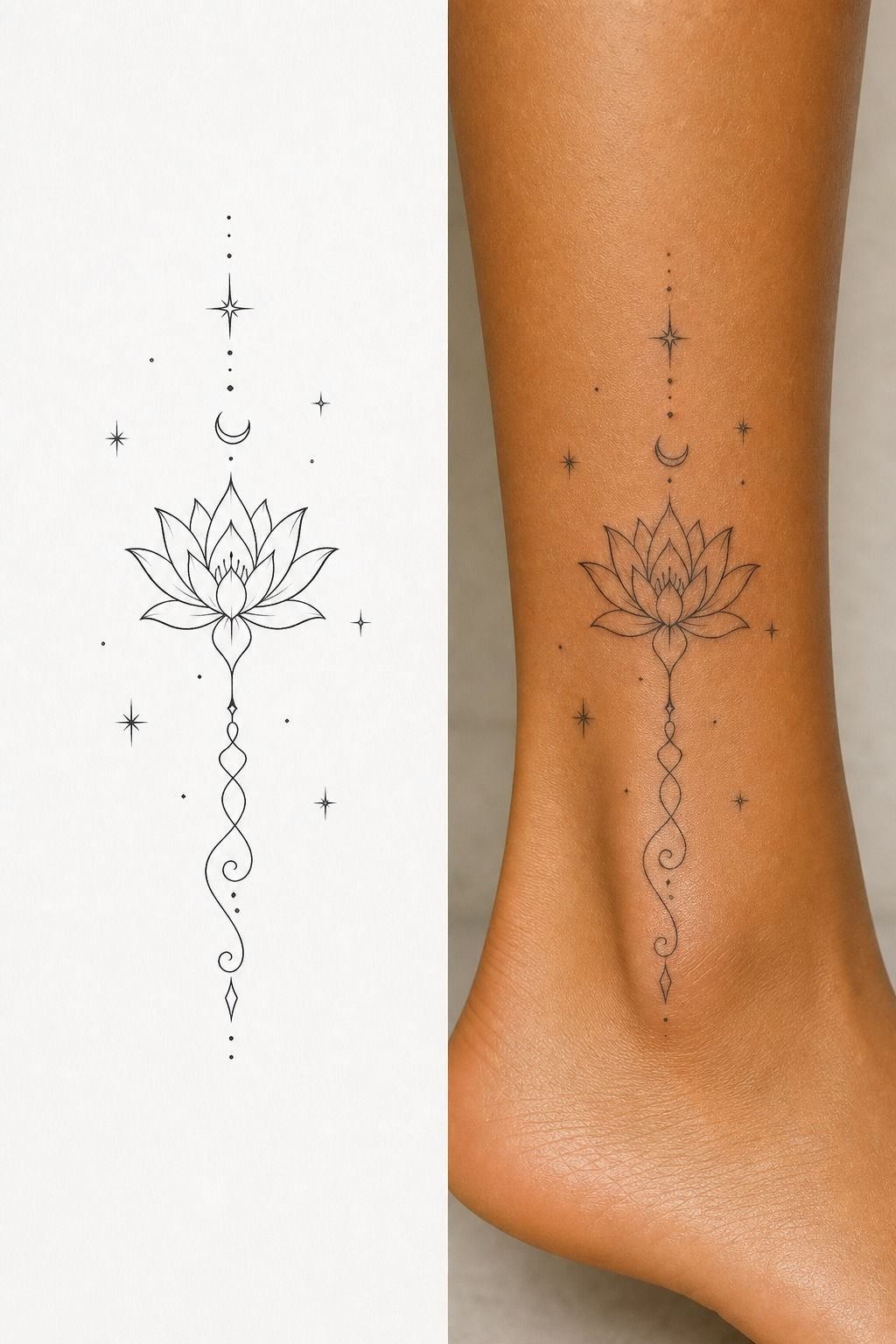 Place Tiny Stars Around The Main Motif