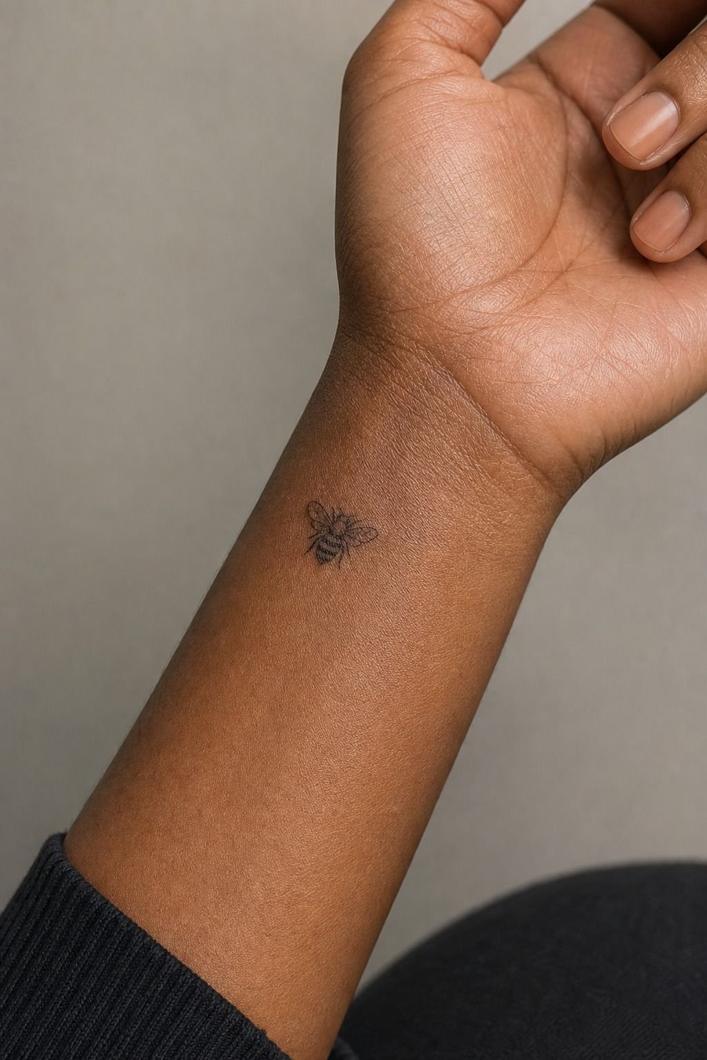 Choose A Wrist Honeybee Tattoo For Daily Meaning