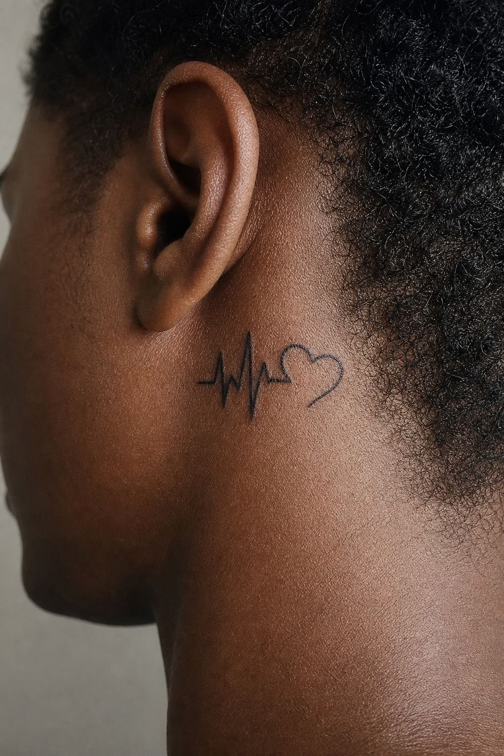 Best Friend Heartbeat Line Tattoos