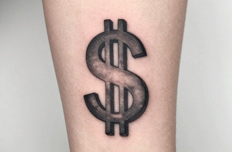 dollar-sign-tattoo-meaning