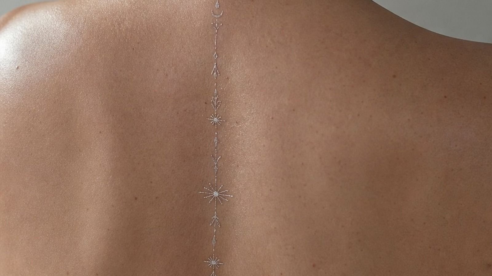 I Was Scared My Fine Line Spine Tattoo Would Blow Out, It Didn't