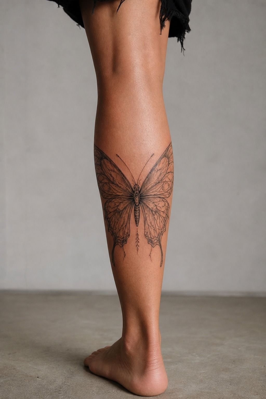 Build A Detailed Butterfly With Fine Linework