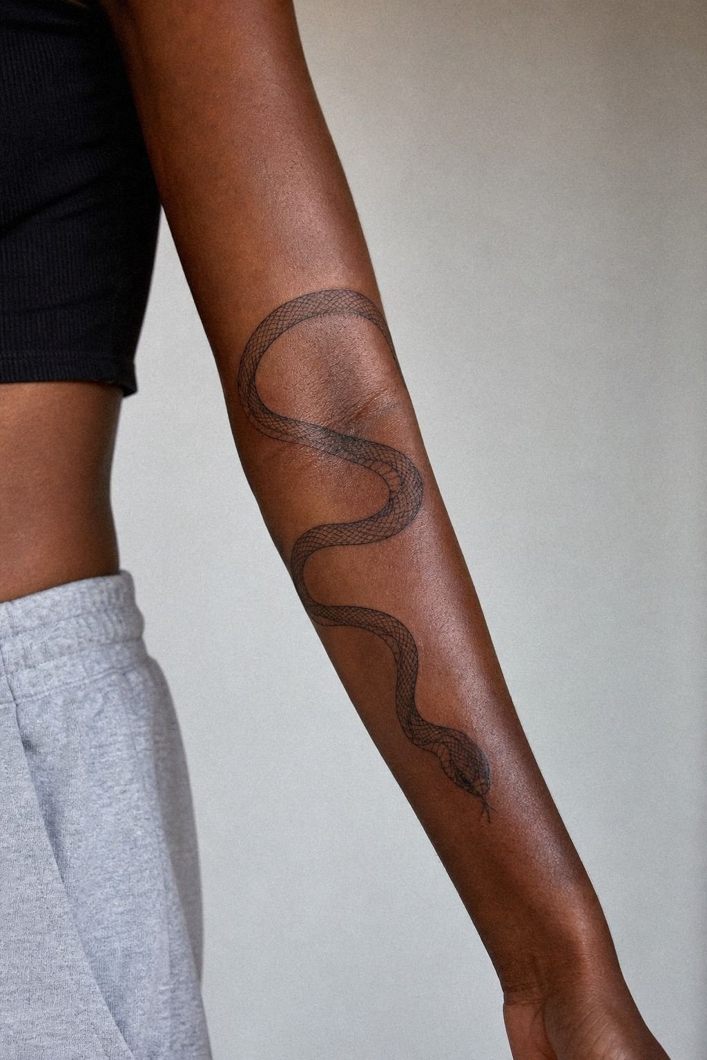 I Wrapped A Snake Around The Elbow