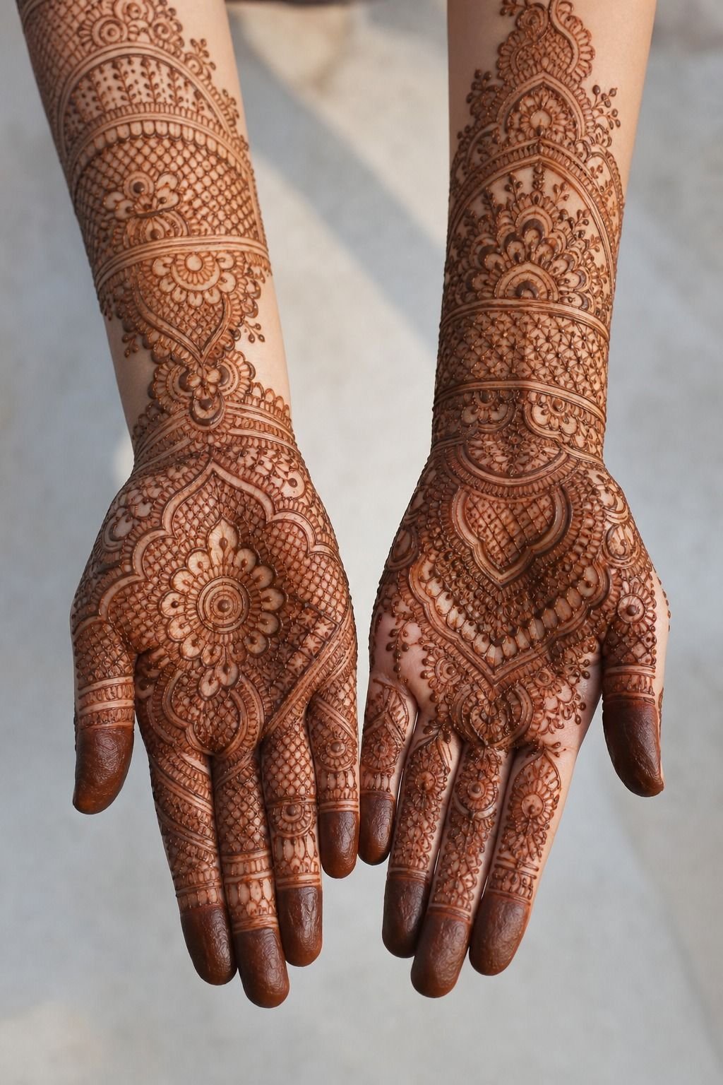 Layer a Bridal Lace Mehndi Sleeve So It Doesn’t Turn to Soup