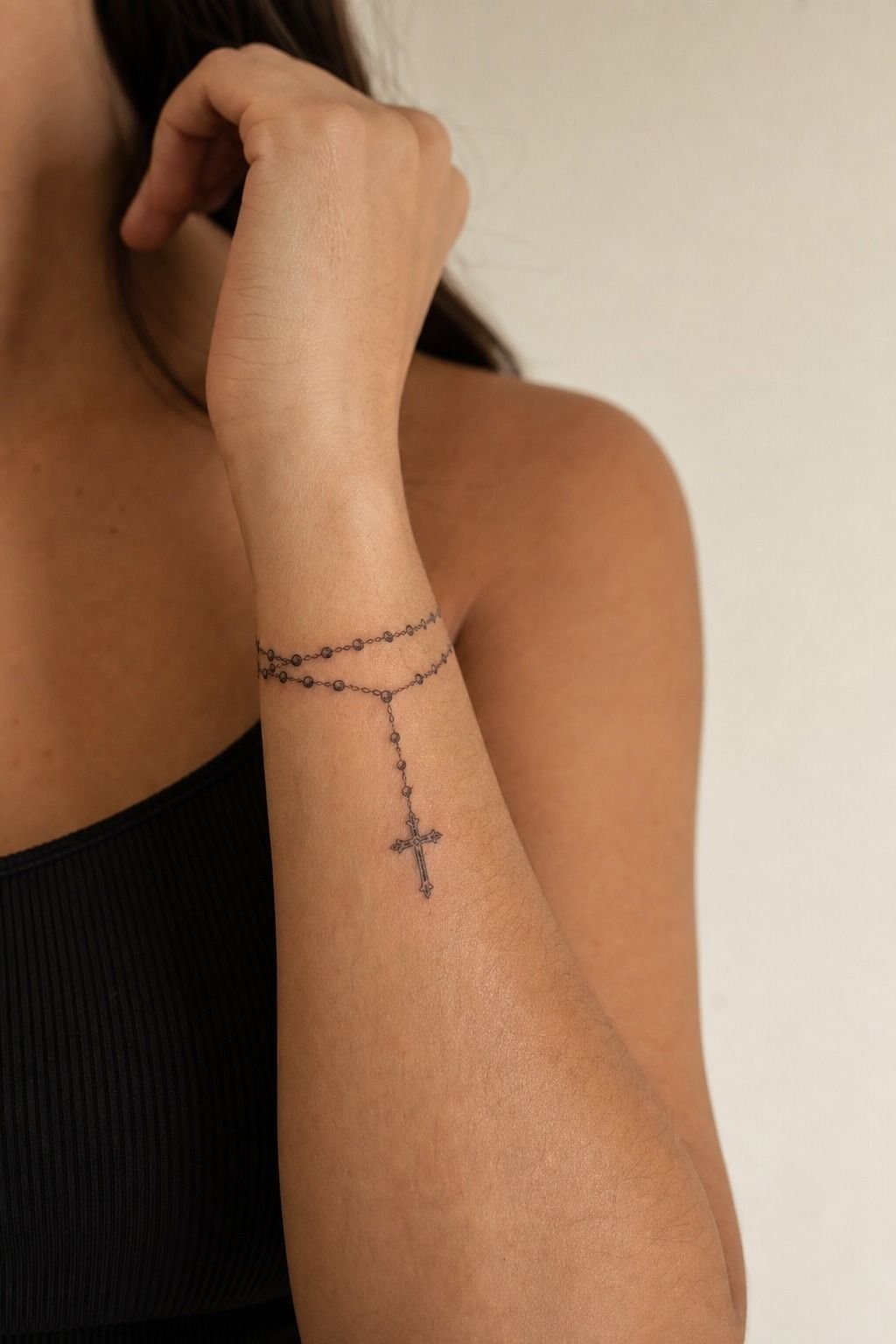 Rosary Rhythm Against Constant Wrist Movement