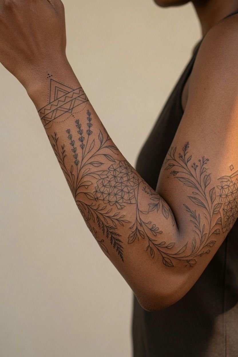 Half Sleeve Layouts That Flow With the Muscle