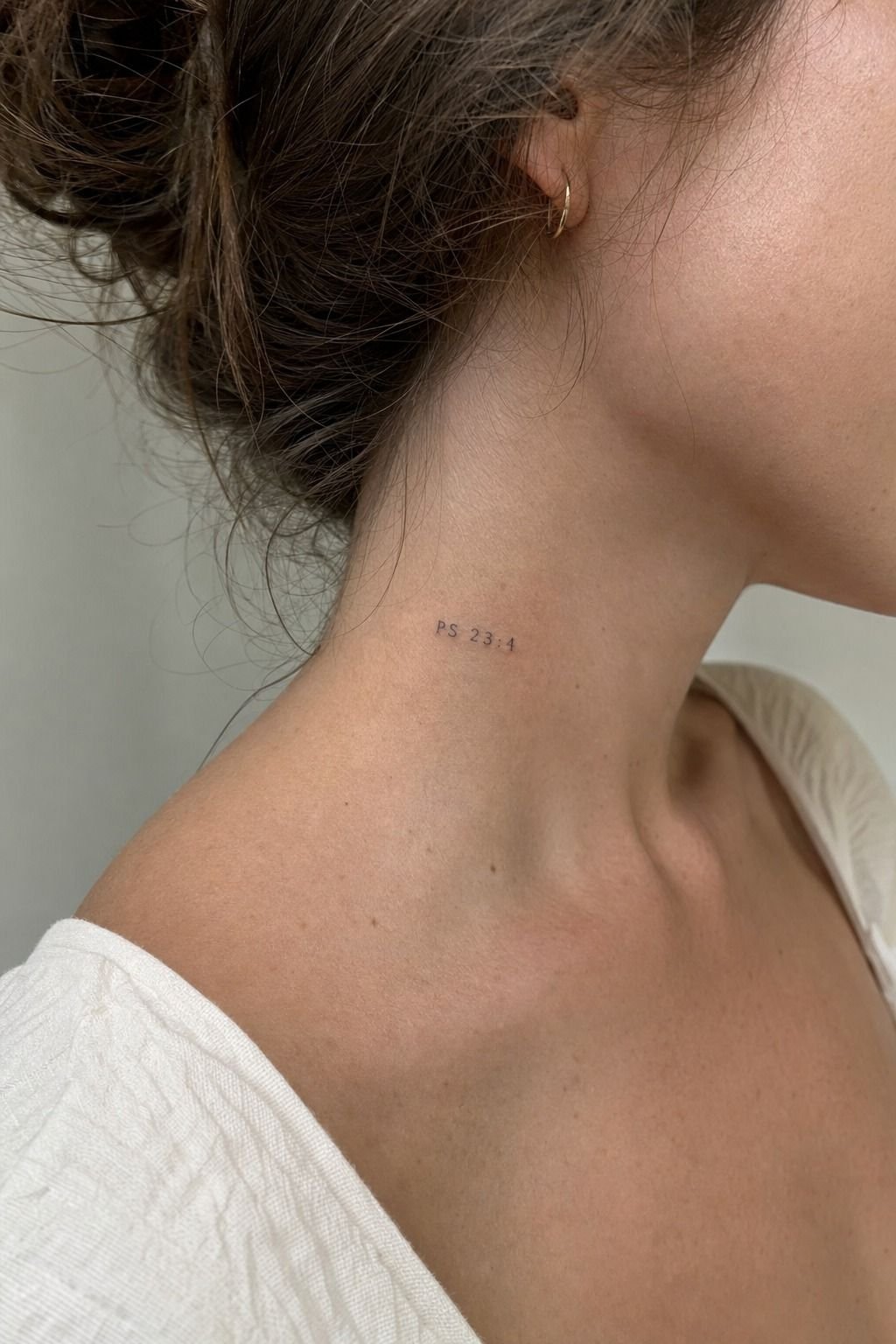 Psalm 46:5 on the Side Neck