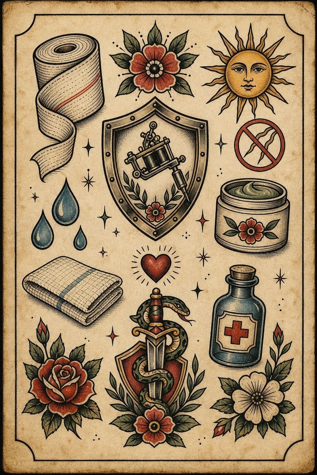 I Protected Fresh Arm Ink While Healing