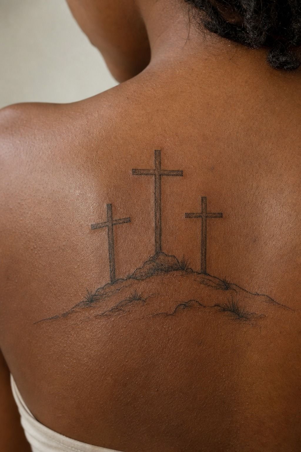 Calvary: Keep the Center Cross Dominant