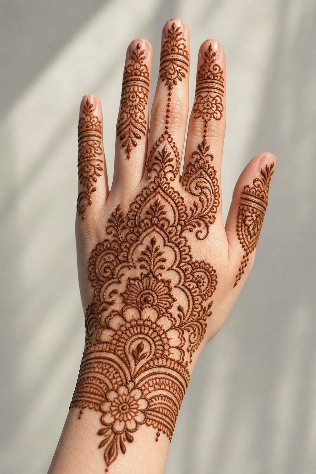 I Map the Front Hand as a Fine-Line Canvas