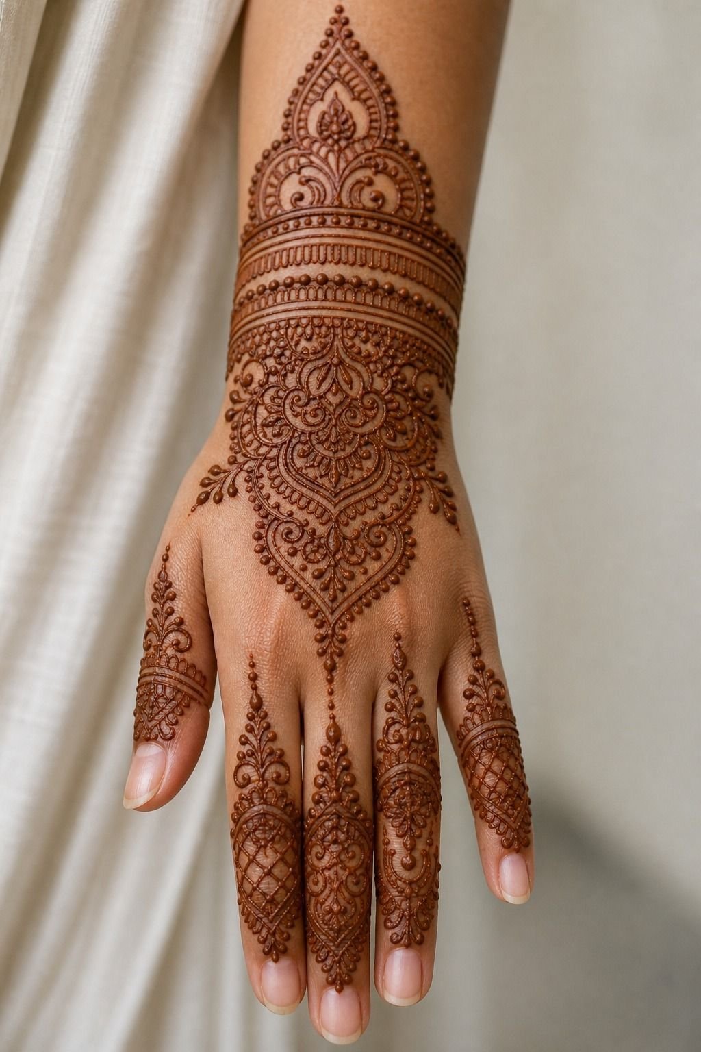 I Match Bridal Patterns to Fine-Line References