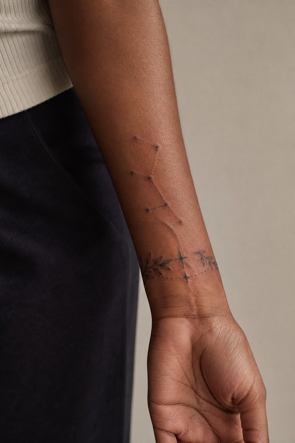 Pair a constellation cluster with existing wrist ink