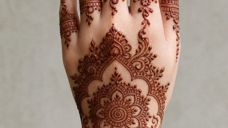 I Tried Henna Tattoo Hand First, These Designs Stayed Clean