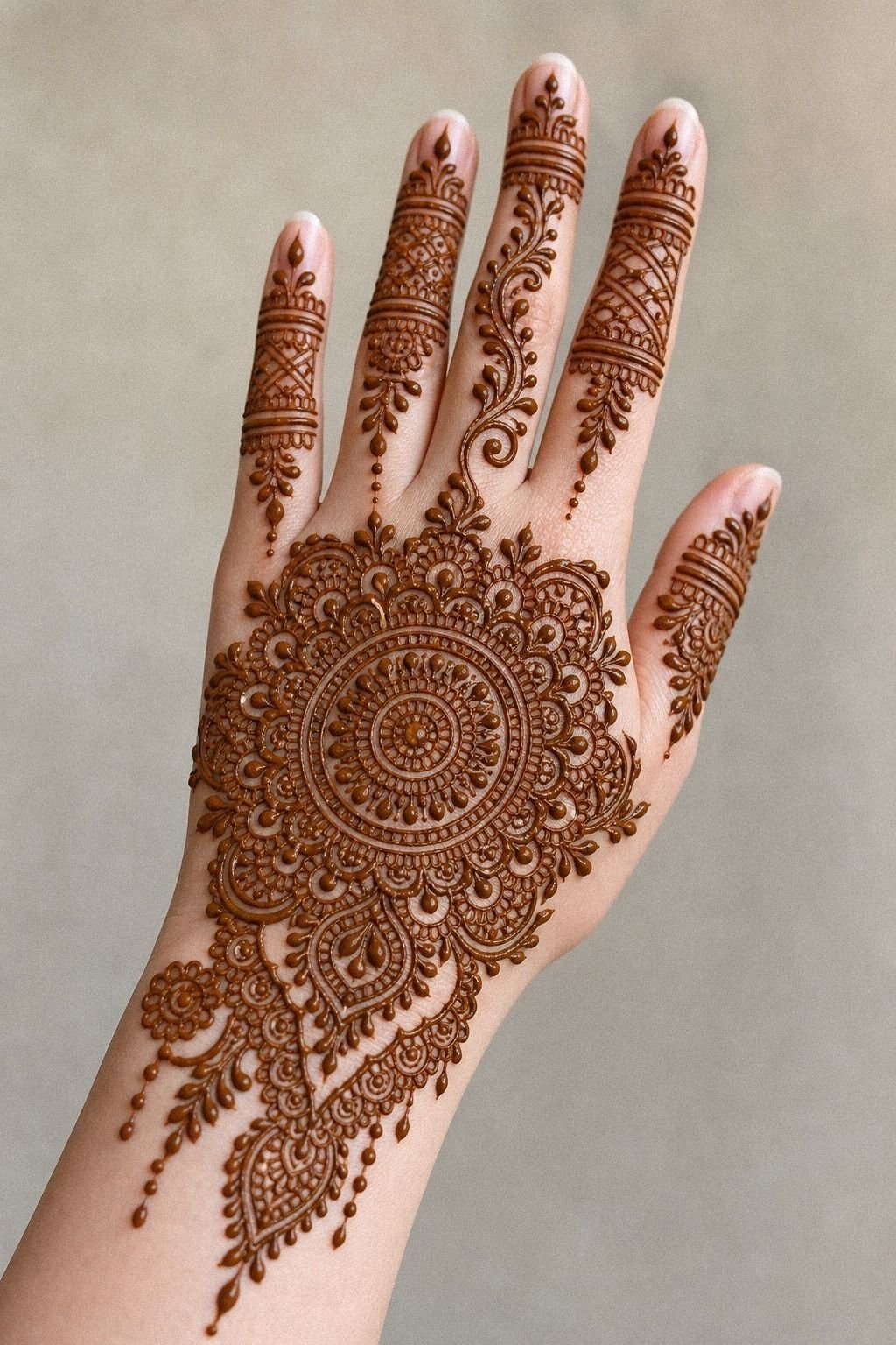 Start With A Classic Indian Palm Mandala