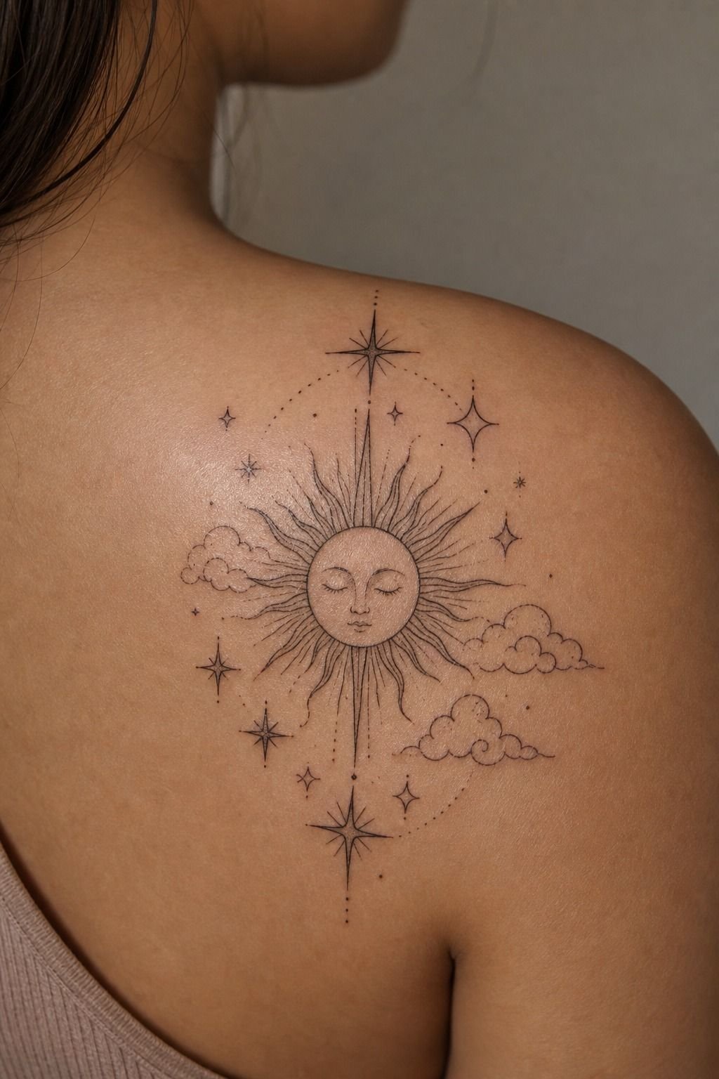 Let the Sun Open Up on the Shoulder