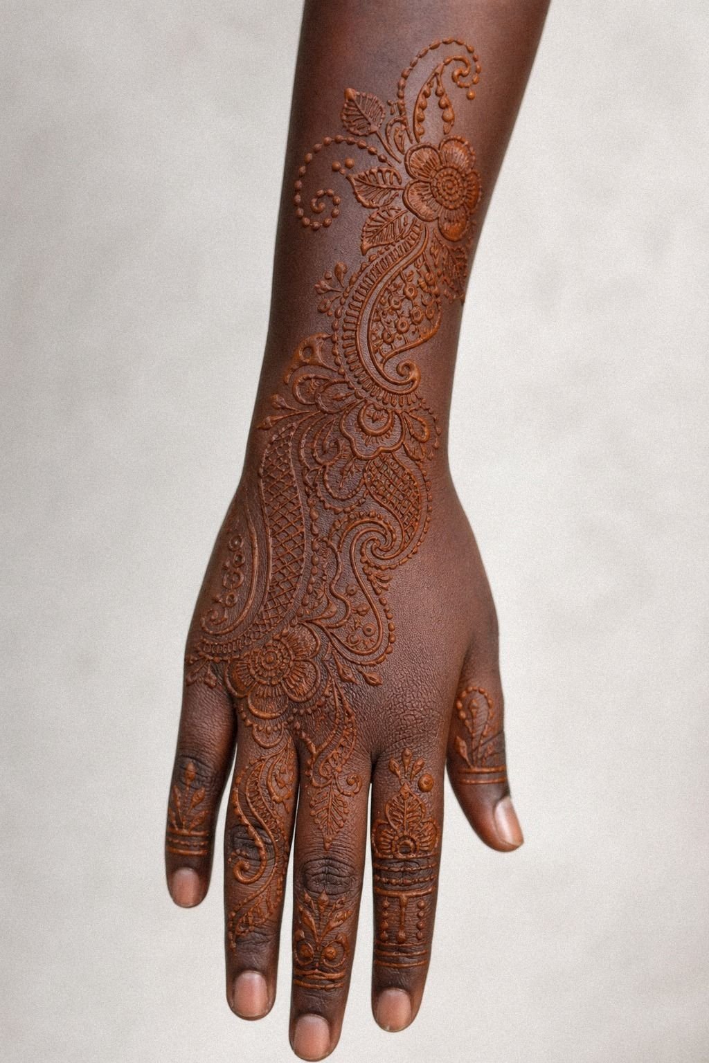 Choose Indian Florals Across The Knuckles