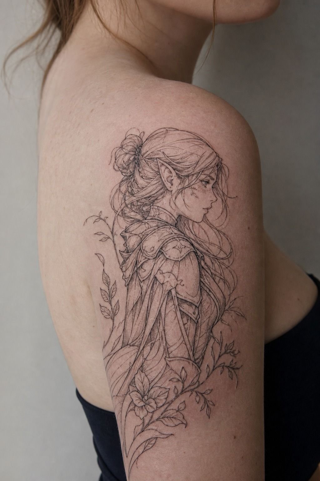 I Turned A Favorite Character Into Linework