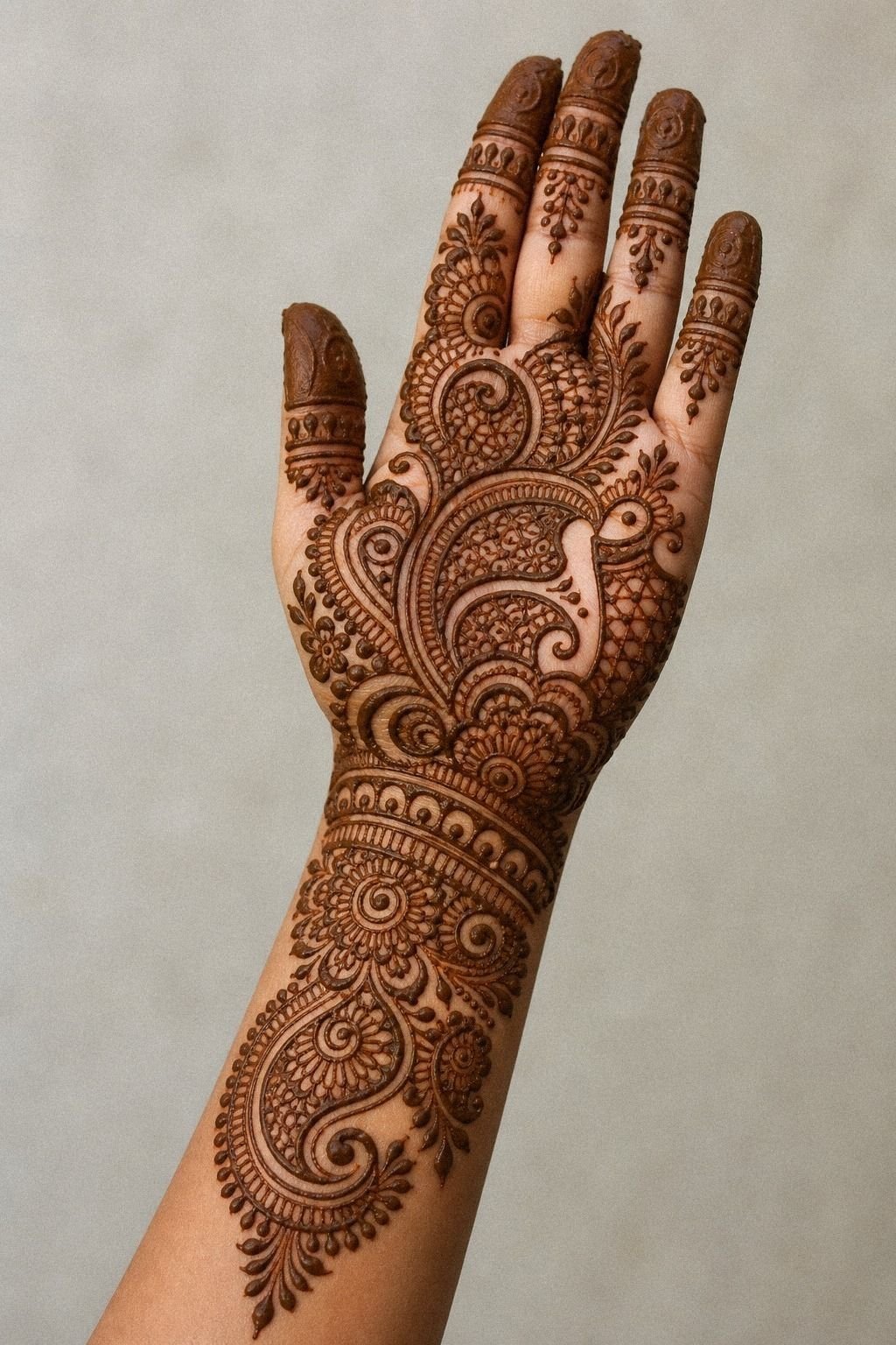 Build A Full Hand Indian Mehndi Pattern