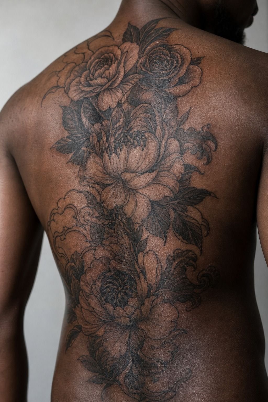 Compare Japanese Rose Tattoo And Peony Forms