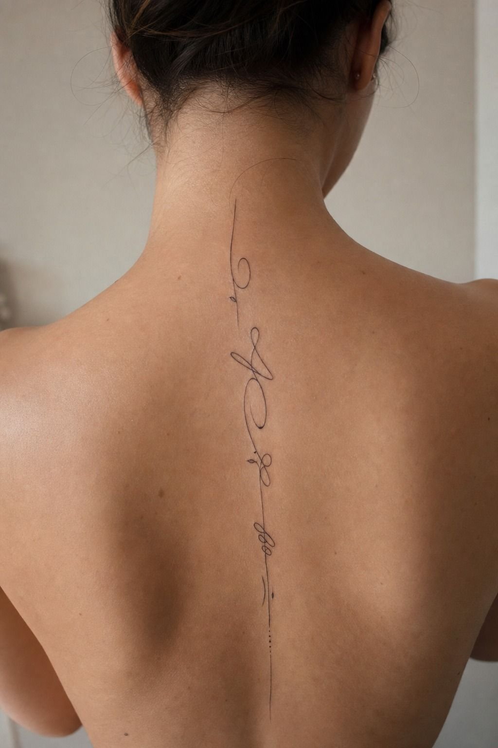 Let Vertical Lettering Follow the Spine