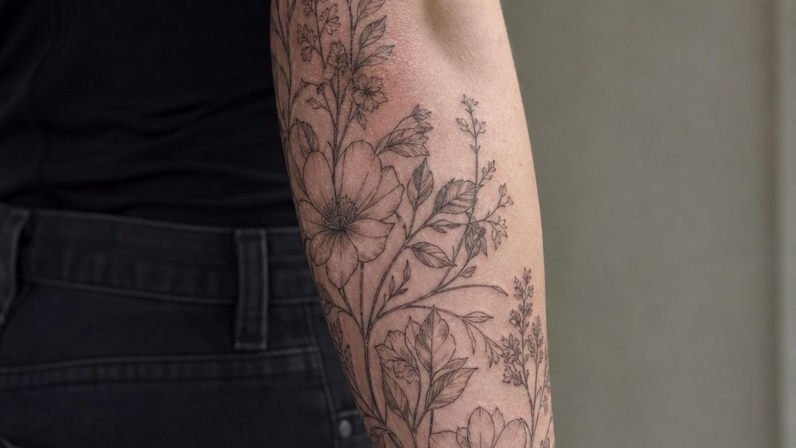 11 Quarter Sleeve Tattoos For Women That Age Clean and Bold