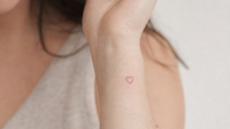 18 Red Heart Tattoo Ideas That Heal Clean And Stay Bold