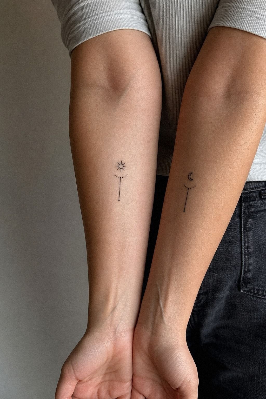 Place Sibling Tattoos On Inner Arms