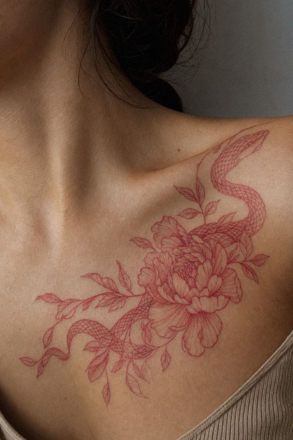 I Checked Red Ink On My Skin Tone
