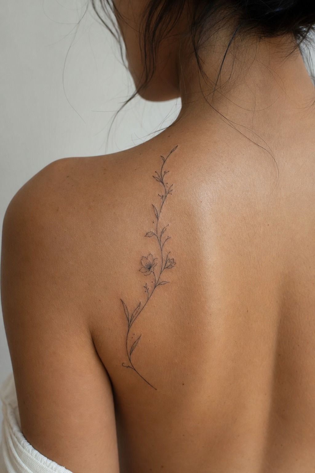 Place Tiny Ink Along Natural Body Curves