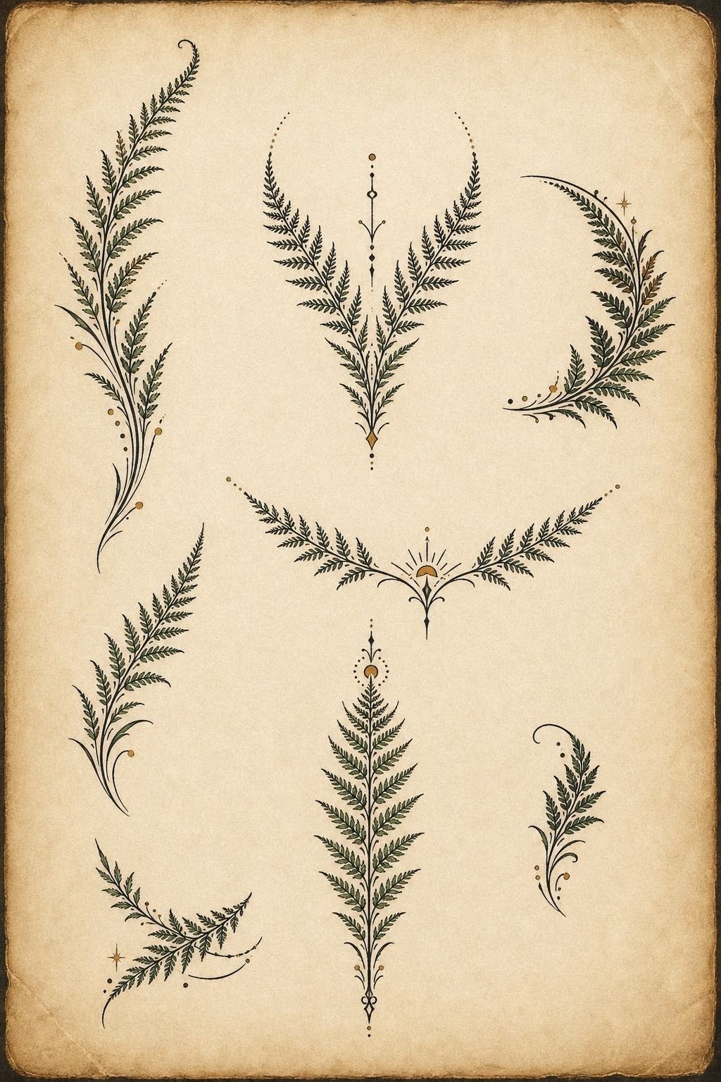 Plan A Meaningful Fern Tattoo Placement