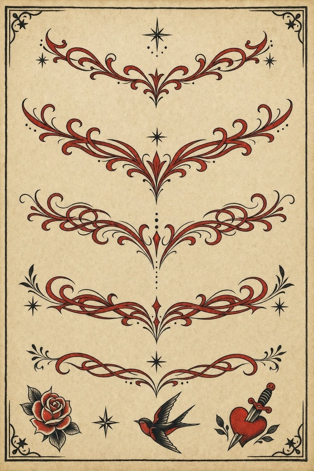 I Tested Red Script On Collarbone Skin