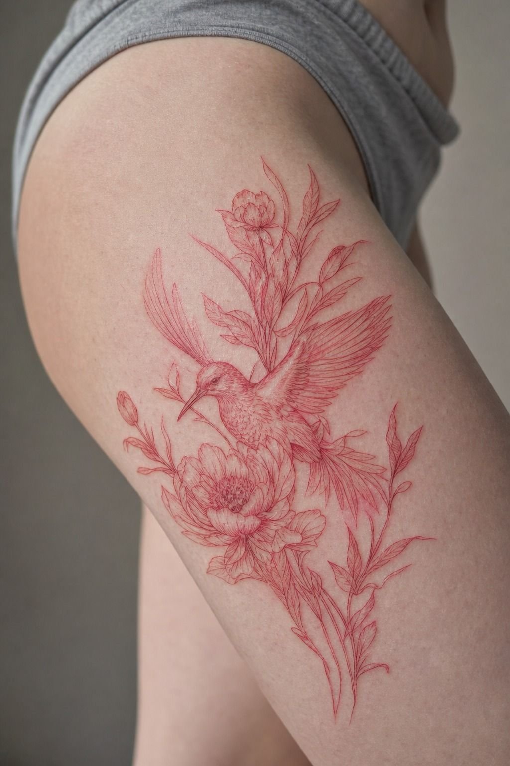 Pick Red Ink For A Delicate Accent