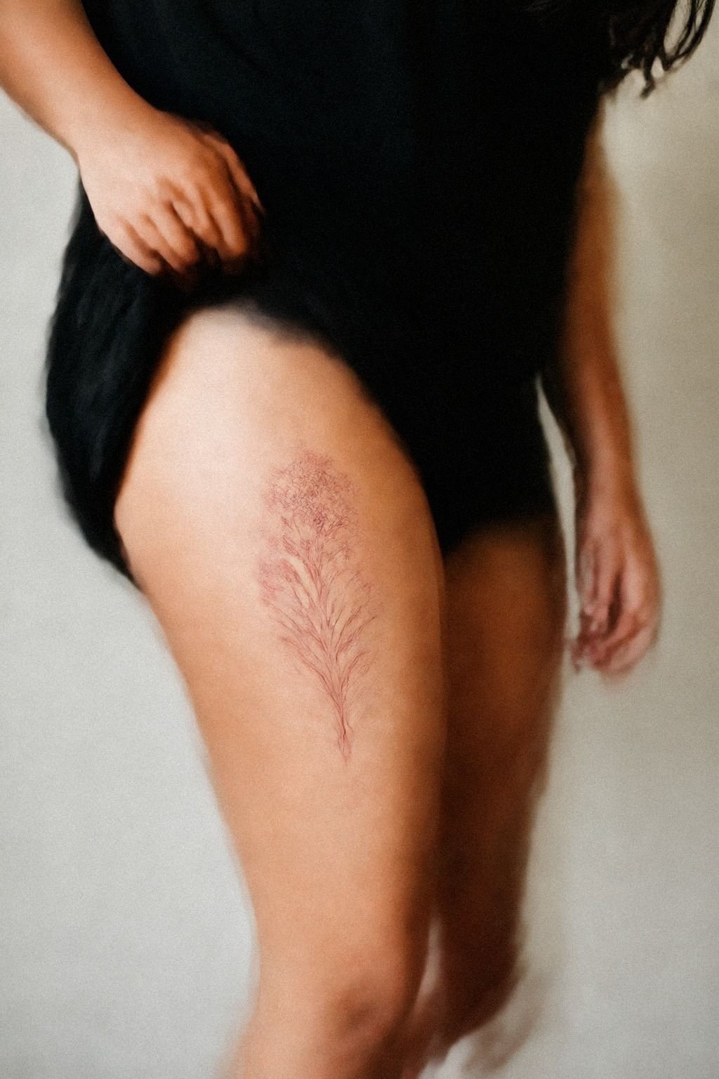 I Added A Meaningful Red Birth Flower