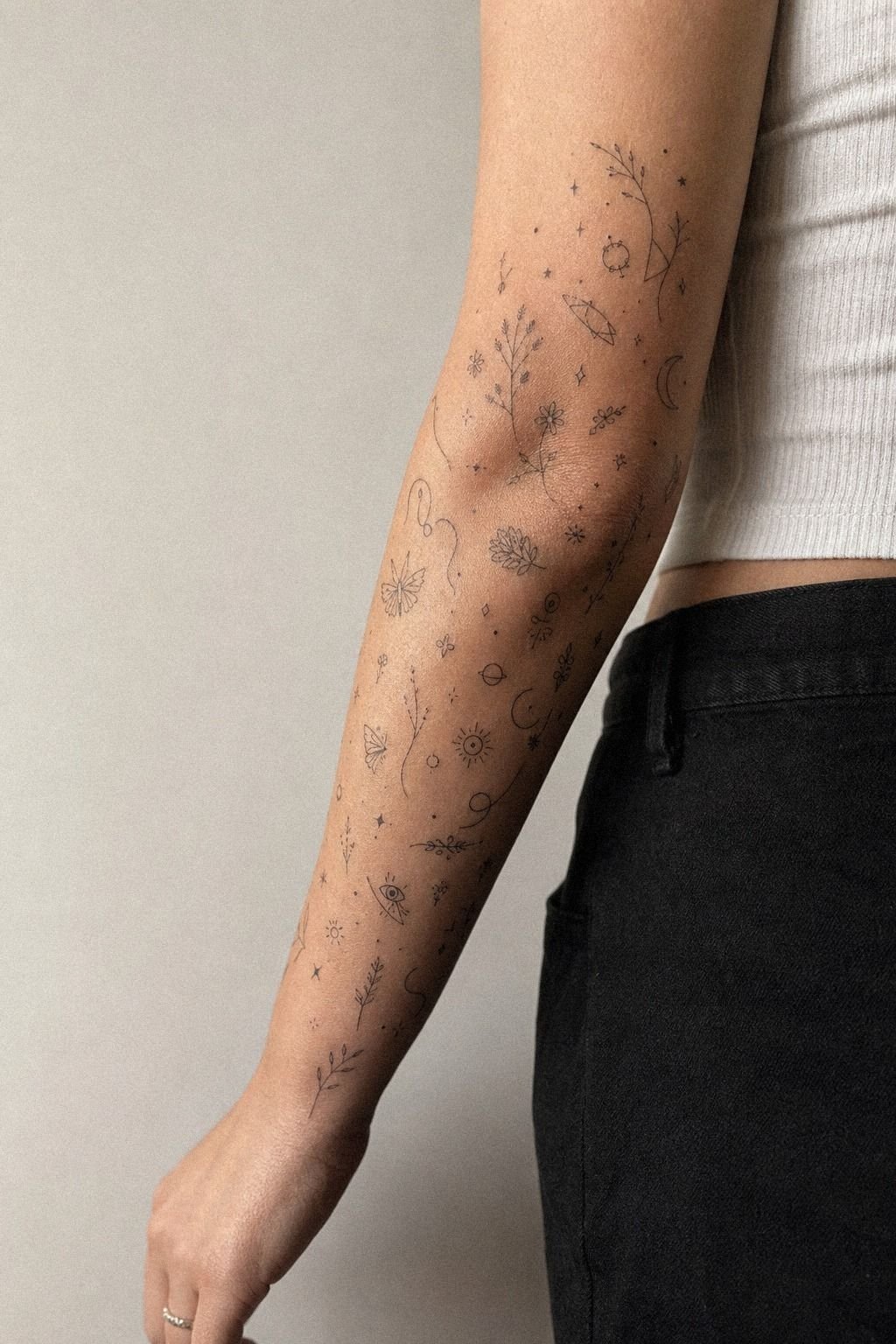Build A Funky Sleeve With Tiny Motifs