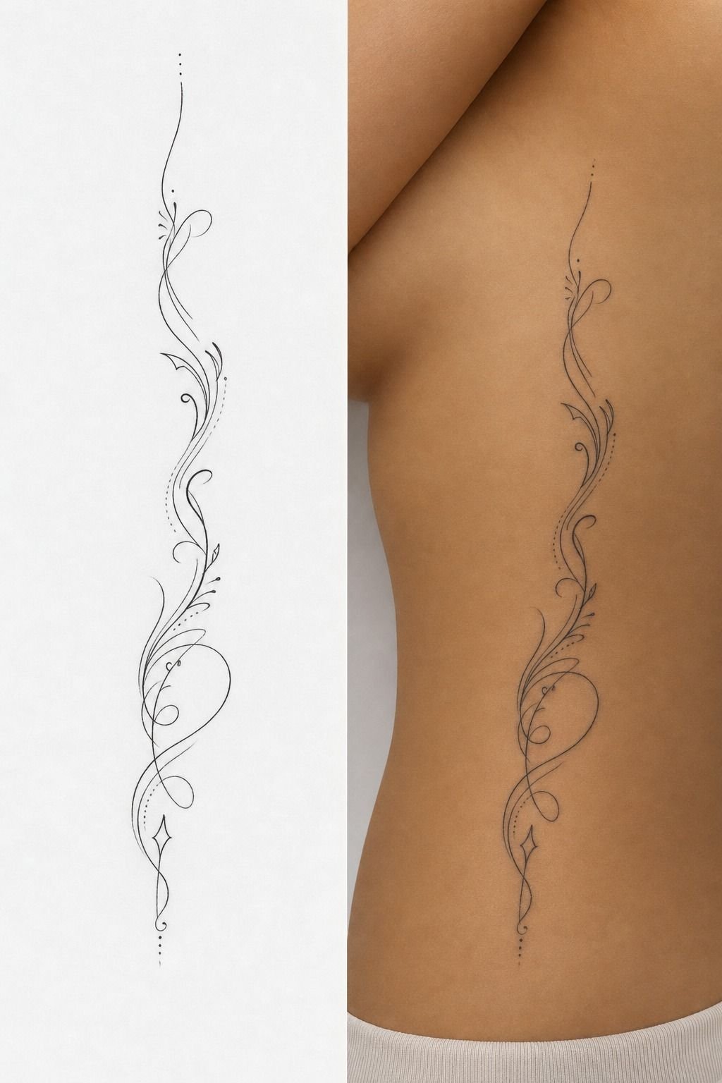 Set A Clean Script Mantra Along The Ribs