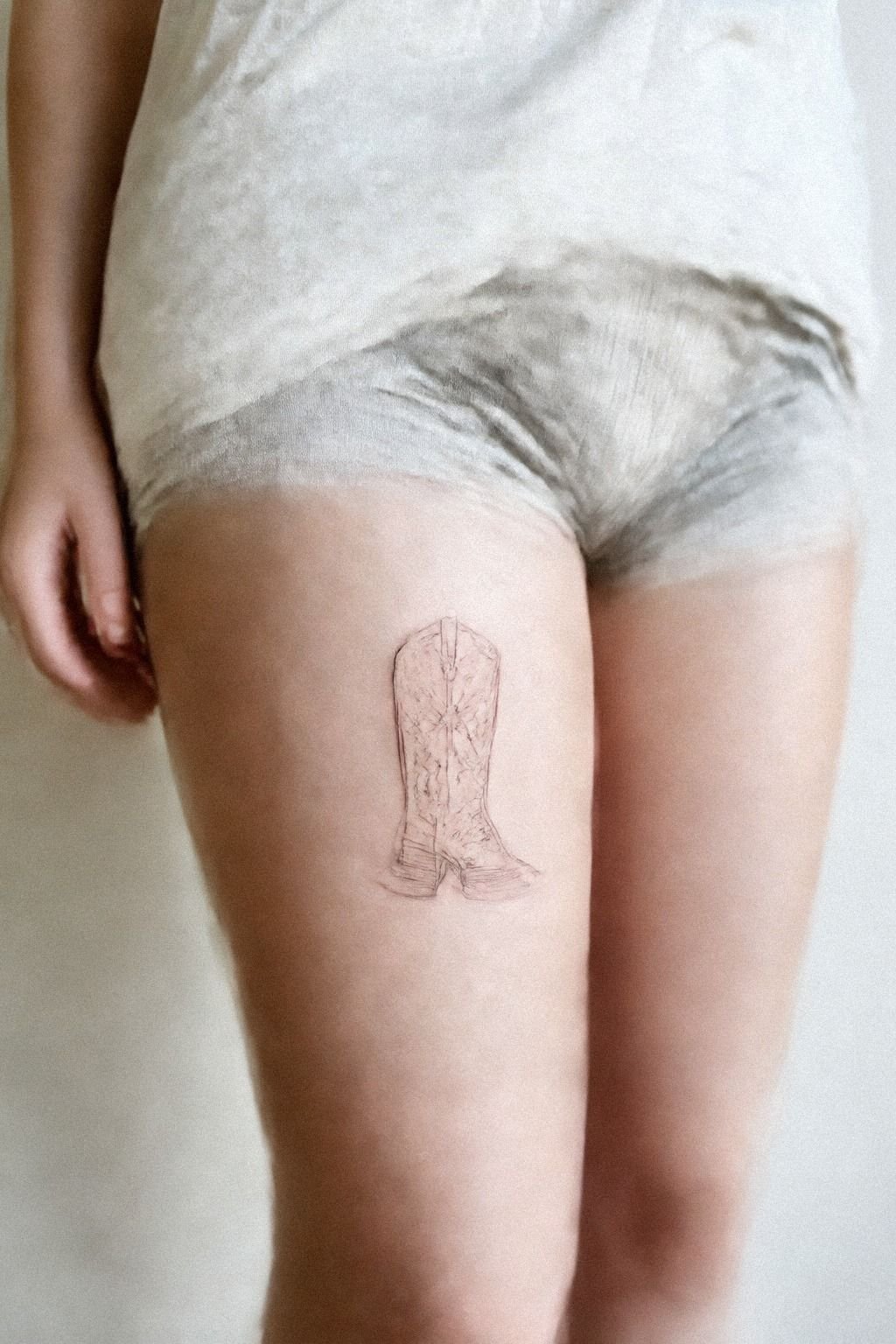 Pick A Funky Cowboy Boot Tattoo