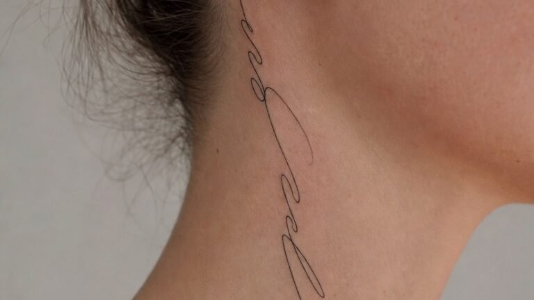 19 Small Neck Tattoos That Actually Stay Crisp for Years