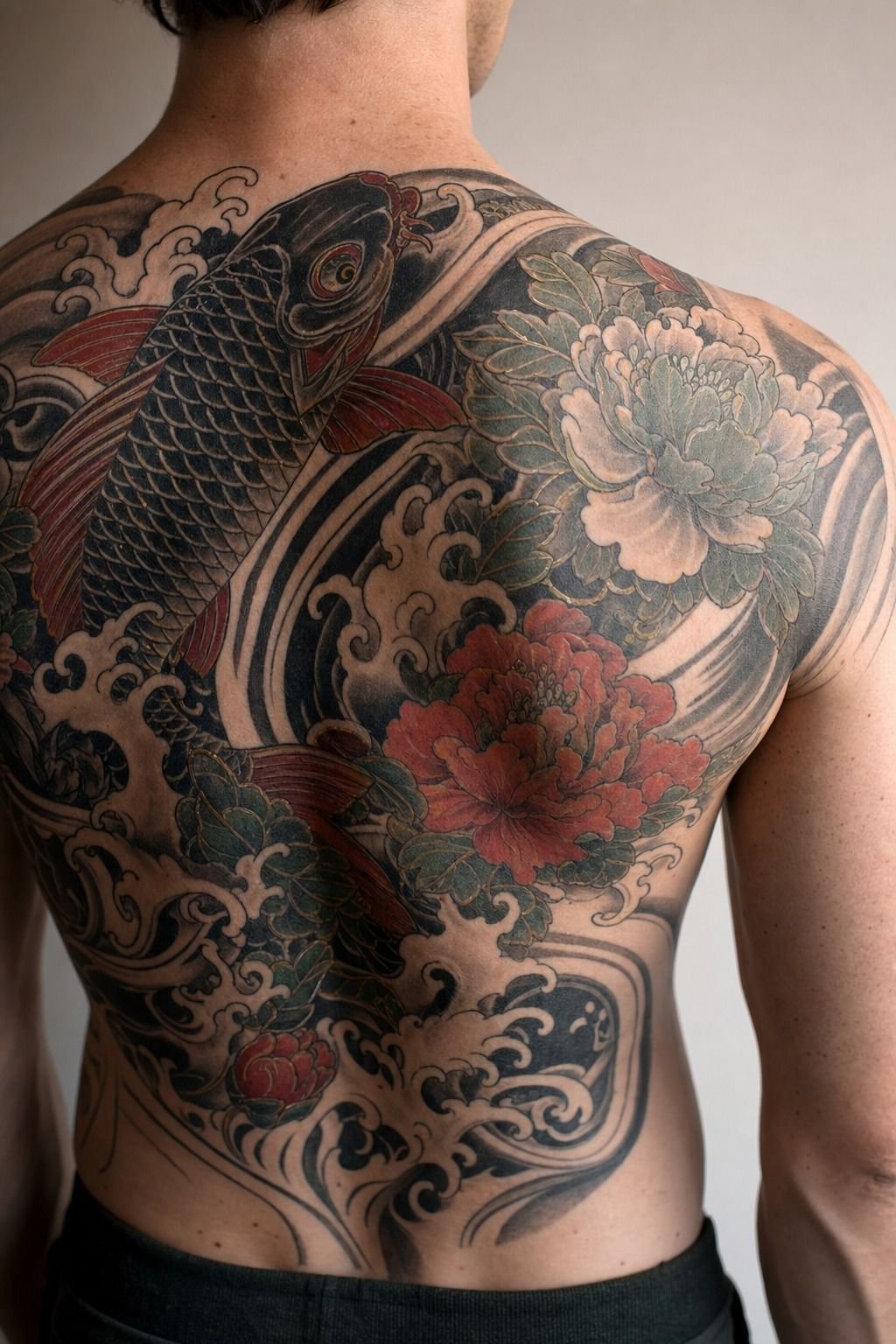 Anchor a Full Back in Classic Irezumi